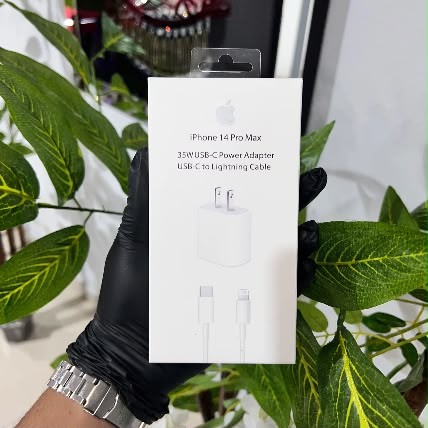 Cubo y Cargador para IPhone Tipo C a Lightning